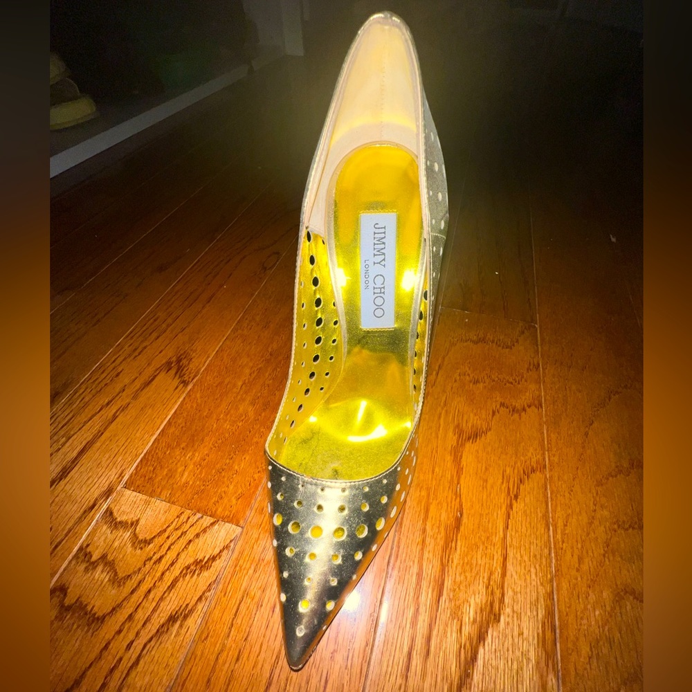 Jimmy Choo Gold Heels